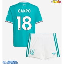 Liverpool Cody Gakpo #18 Replica Third Minikit 2025-26 Short Sleeve (+ pants)